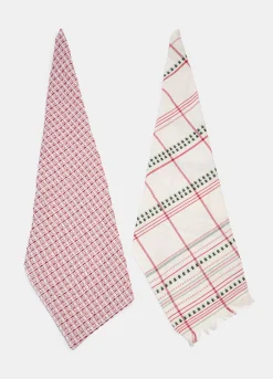 2 pack strofinacci in cotone a fantasia*Croff Sale
