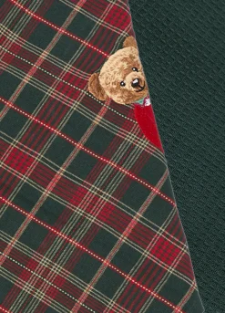 2 pack strofinacci in cotone tartan*Croff Hot