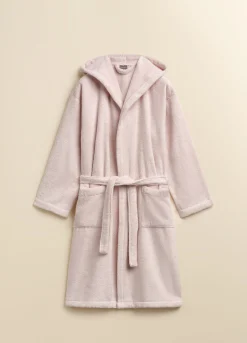 Accappatoio con cappuccio in puro cotone Made in Portogallo*Croff Sale