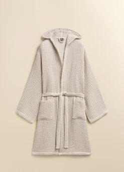 Accappatoio in puro cotone waffle Made in Portogallo*Croff Clearance