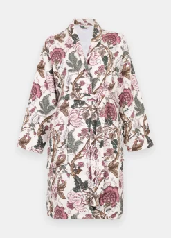 Accappatoio in spugna di cotone a fiori*Croff Outlet
