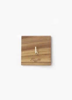 Appendino in legno di ulivo massello ad un gancio Made in Italy*Croff Discount