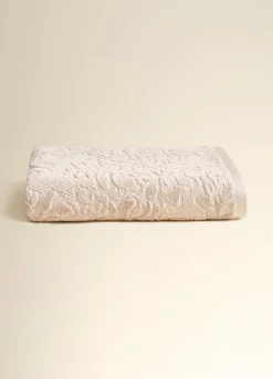 Asciugamano in puro cotone jacquard Made in Portugal*Croff Clearance