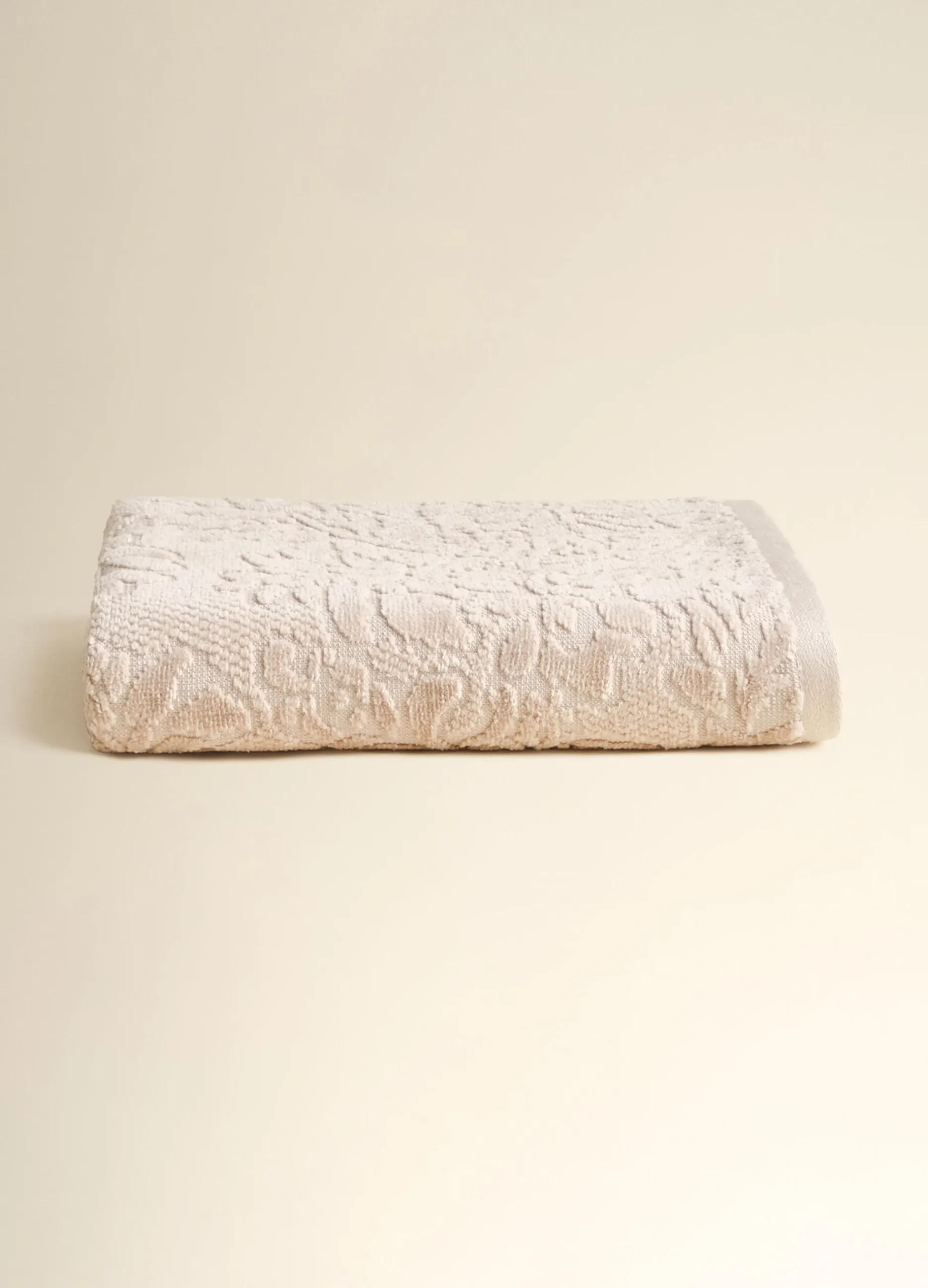 Asciugamano in puro cotone jacquard Made in Portugal*Croff Clearance