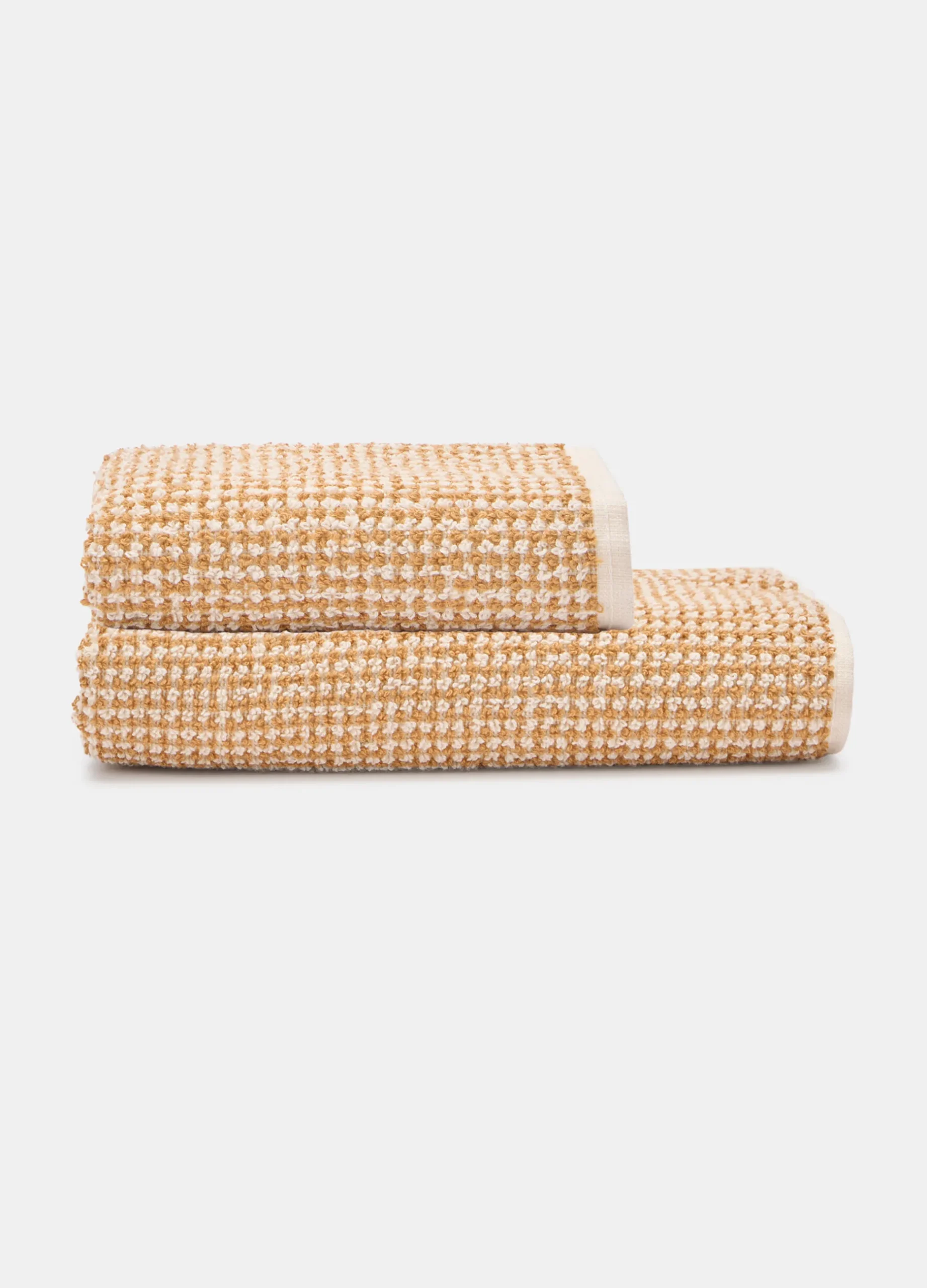 Asciugamano ospiti in spugna a quadretti*Croff Sale