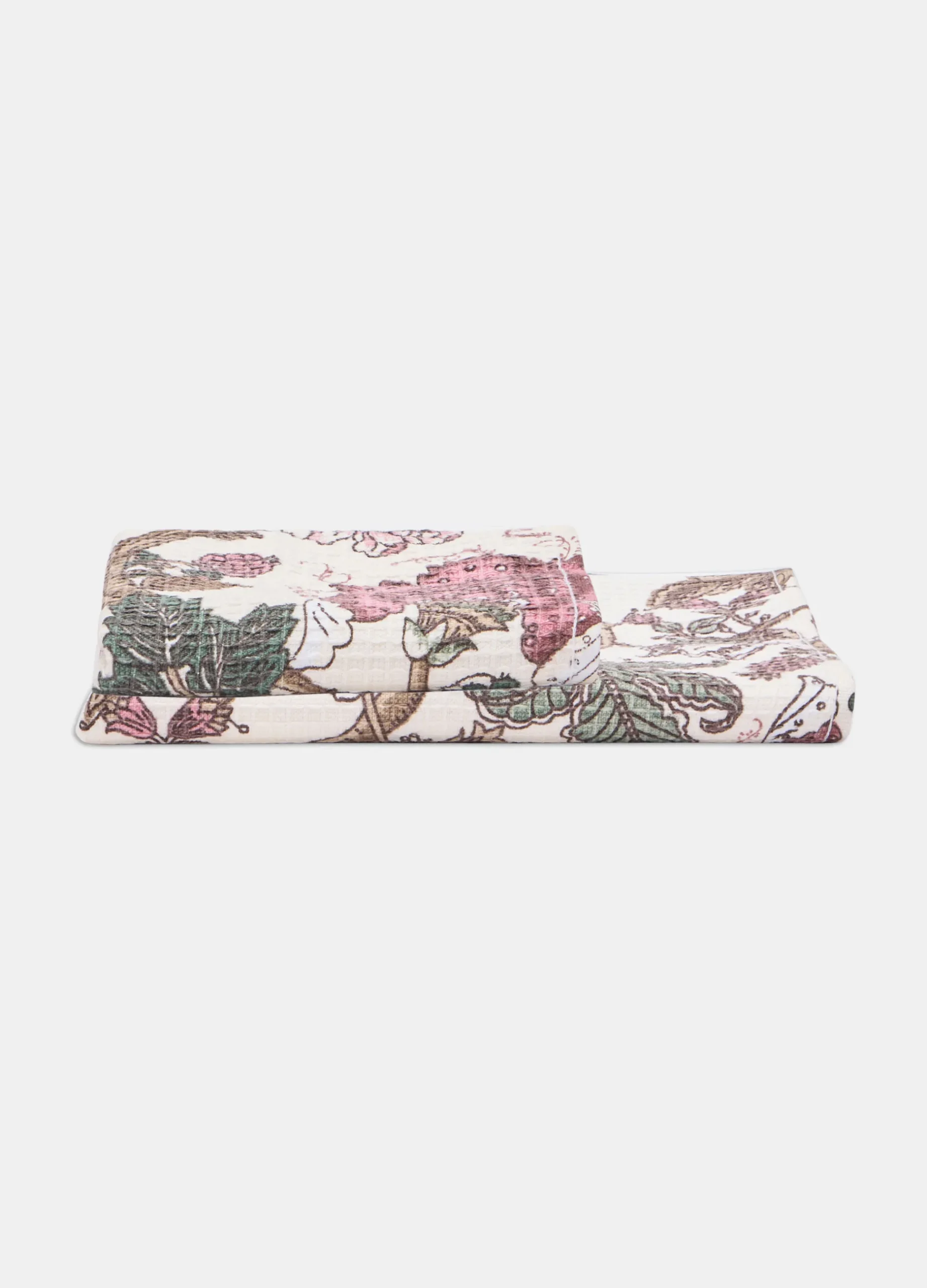 Asciugamano per ospiti in cotone a fiori*Croff Clearance