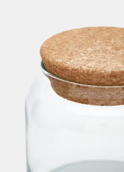 Barattolo contenitore per biscotti in vetro*Croff Clearance