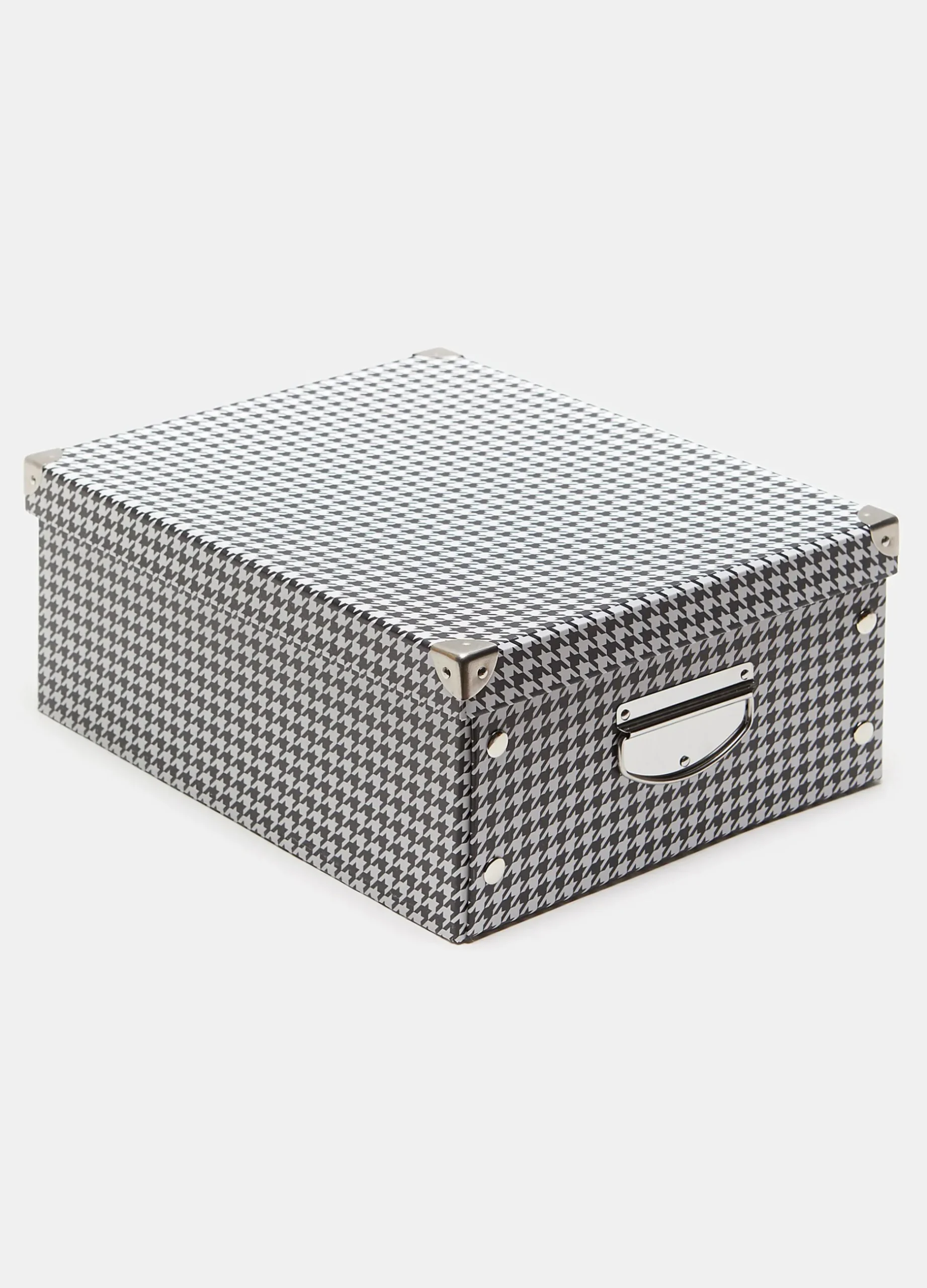 Bauletto per l'armadio con fantasia pied de poule*Croff Best