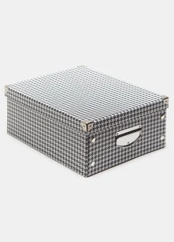 Bauletto per l'armadio in fantasia pied de poule*Croff Hot