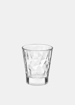 Bicchiere in vetro effetto Diamond*Croff Hot