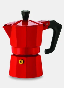 Caffettiera rossa una tazza*Croff Online