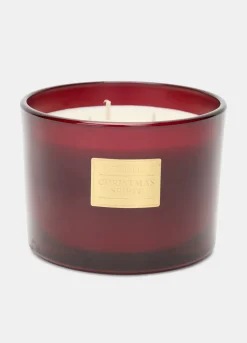 Candela a tre stoppini Christmas Spirit*Croff Hot