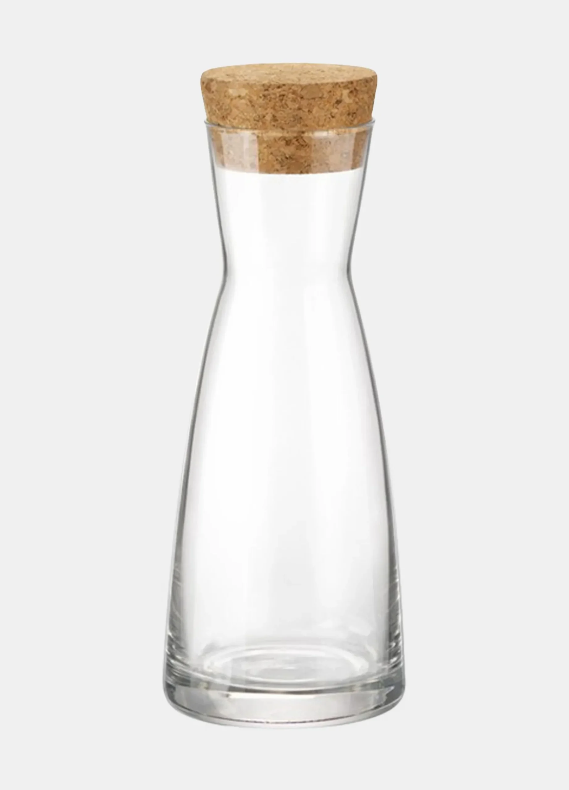 Caraffa di vetro con tappo in sughero*Croff Sale