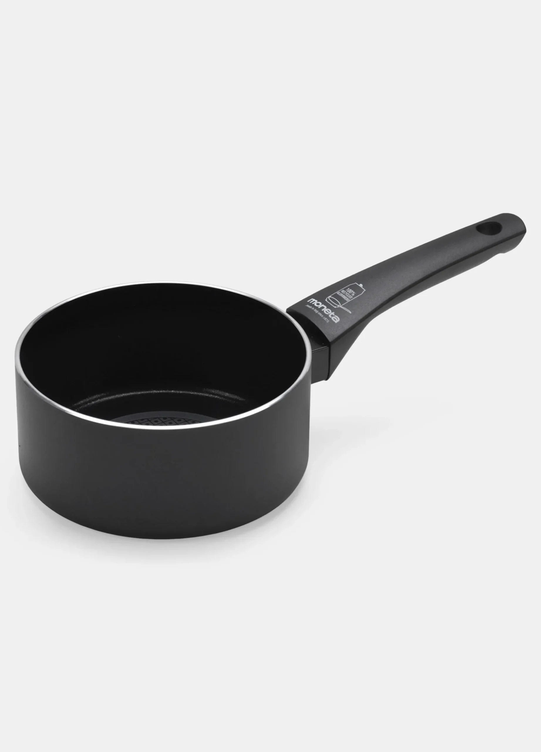 Casseruola Recy a 1 manico 16 cm in alluminio 100% riciclato Made in Italy*Croff Outlet