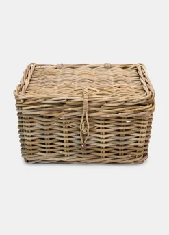 Cesta in vimini con coperchio*Croff Sale
