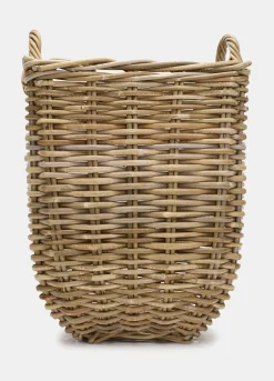 Cesta piccola in vimini con manici*Croff Hot