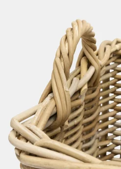 Cesta piccola in vimini con manici*Croff Hot