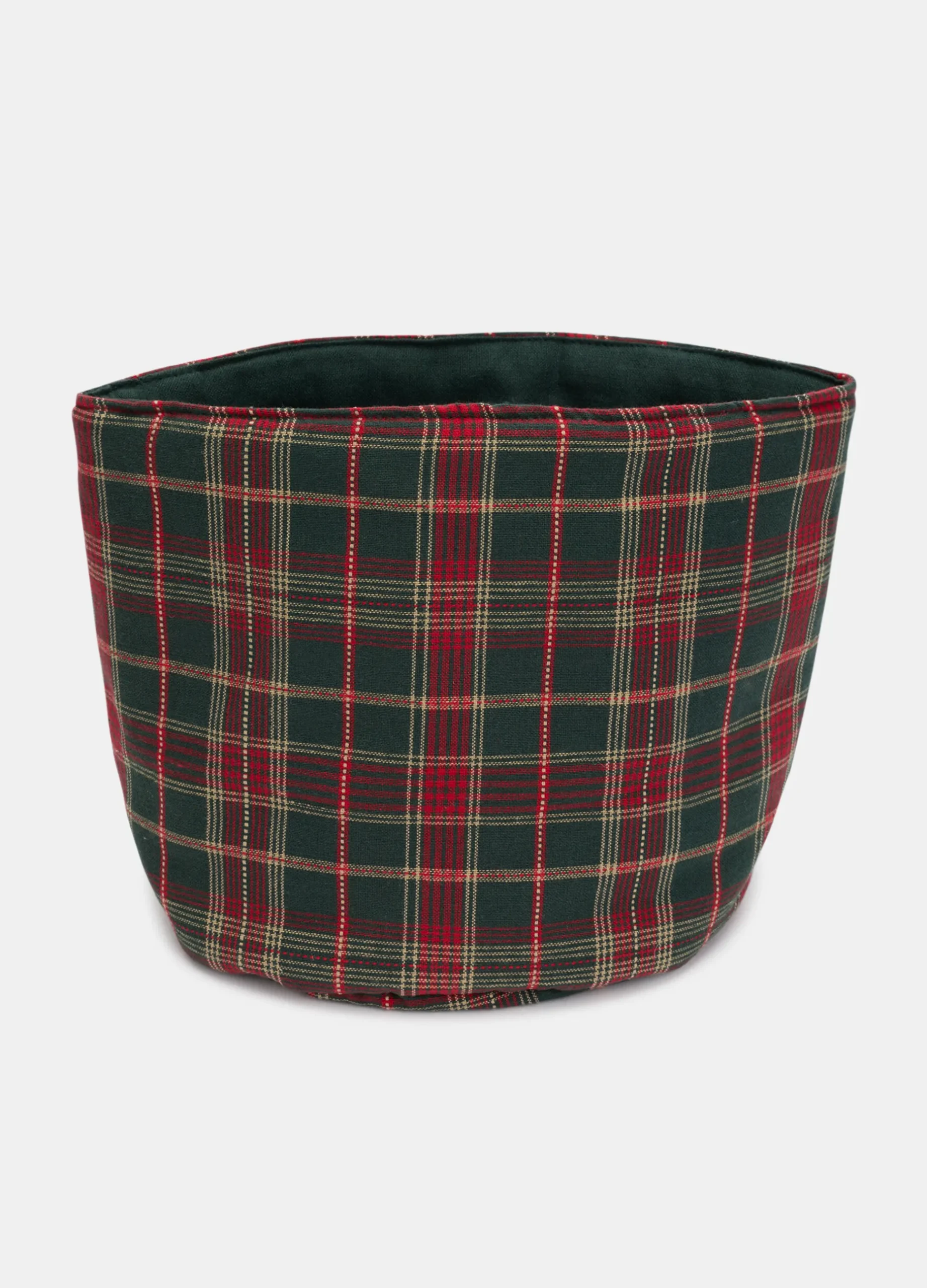 Cestino del pane in cotone tartan*Croff Best