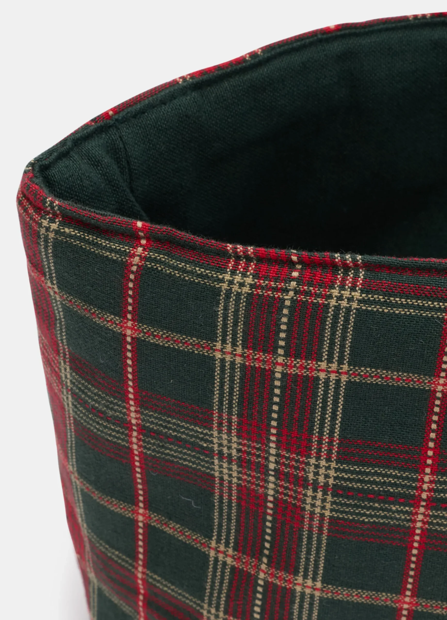 Cestino del pane in cotone tartan*Croff Best