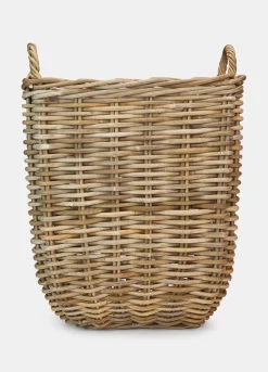 Cesto alto in vimini con manici*Croff Online