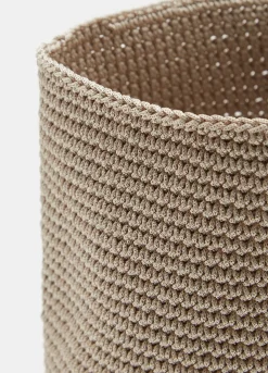 Cesto portaoggetti in tessuto intrecciato*Croff Online