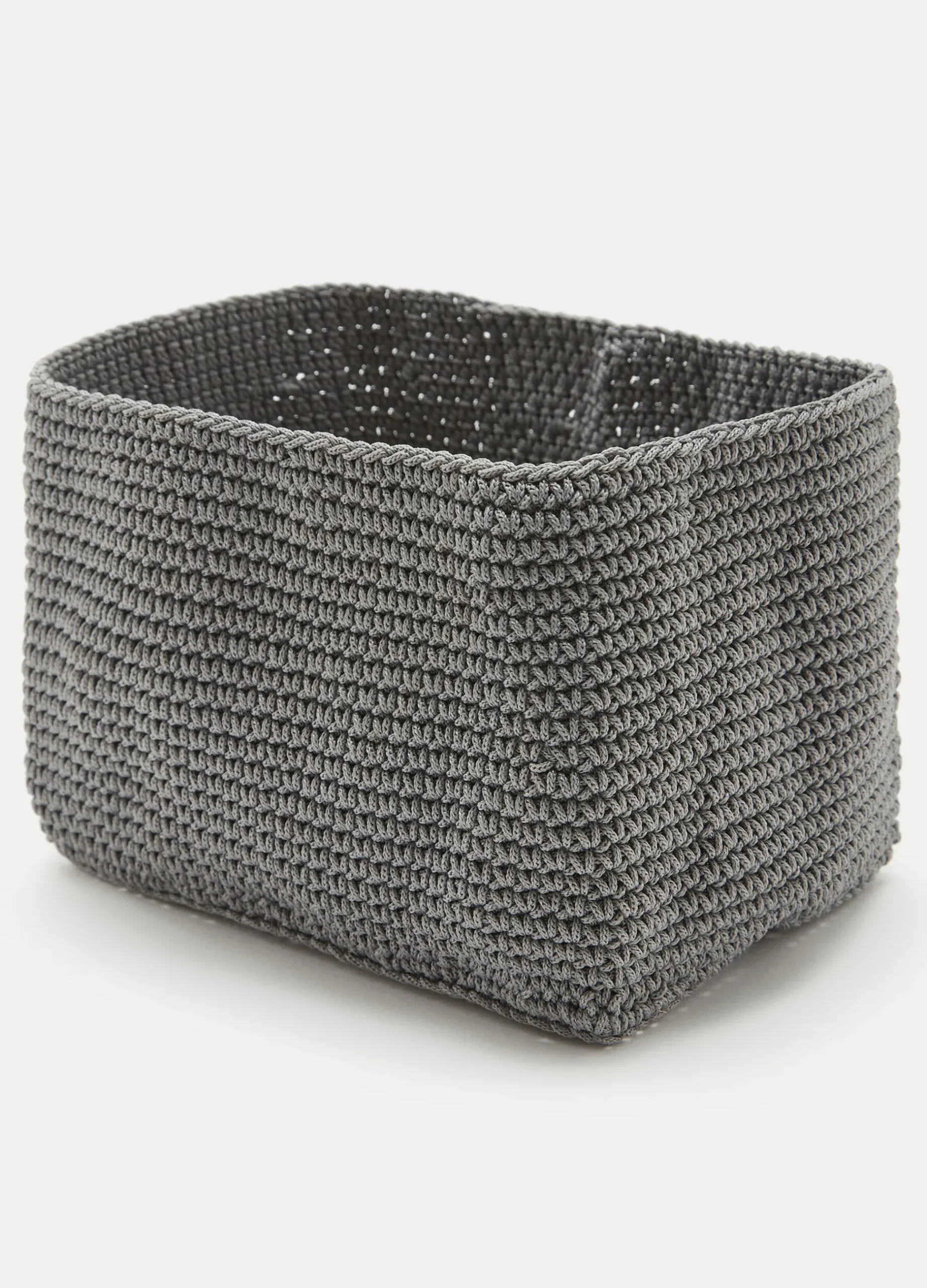 Cesto portaoggetti in tessuto intrecciato*Croff Discount