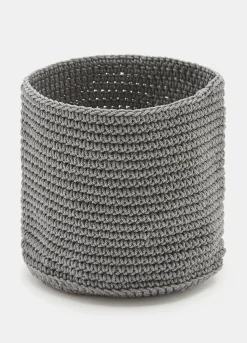 Cesto portaoggetti in tessuto intrecciato*Croff Discount