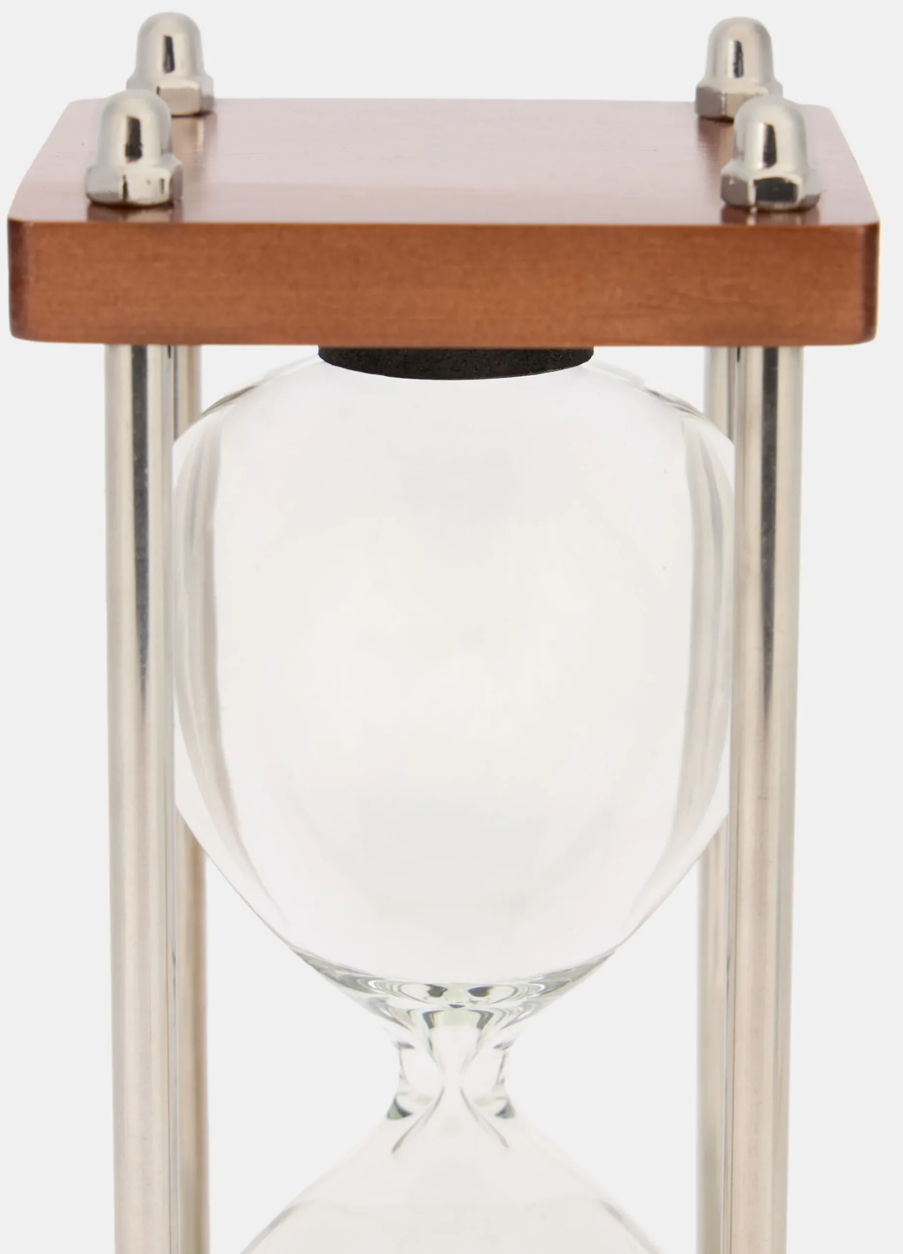 Clessidra con base in legno e metallo*Croff Clearance