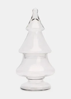 Contenitore albero di Natale in vetro*Croff Clearance