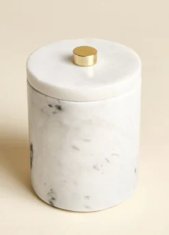 Contenitore cilindrico in marmo*Croff Clearance