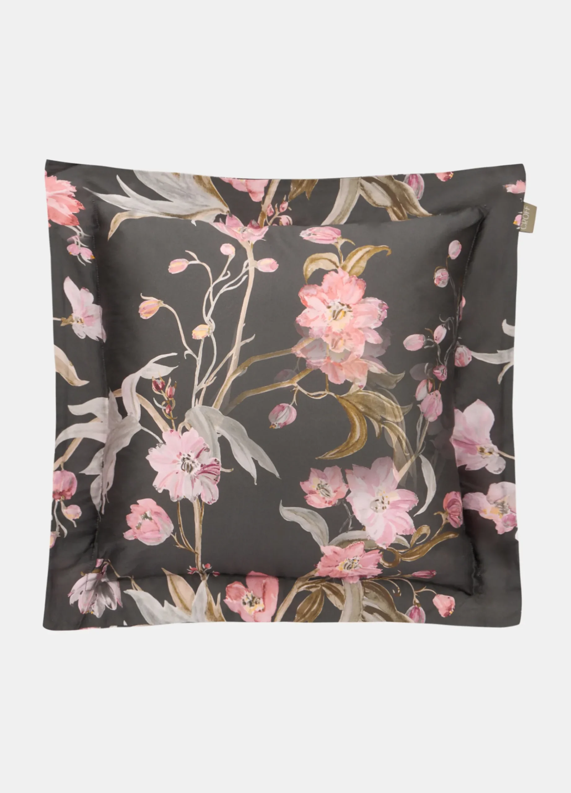 Cuscino a fiori in raso di cotone*Croff Clearance