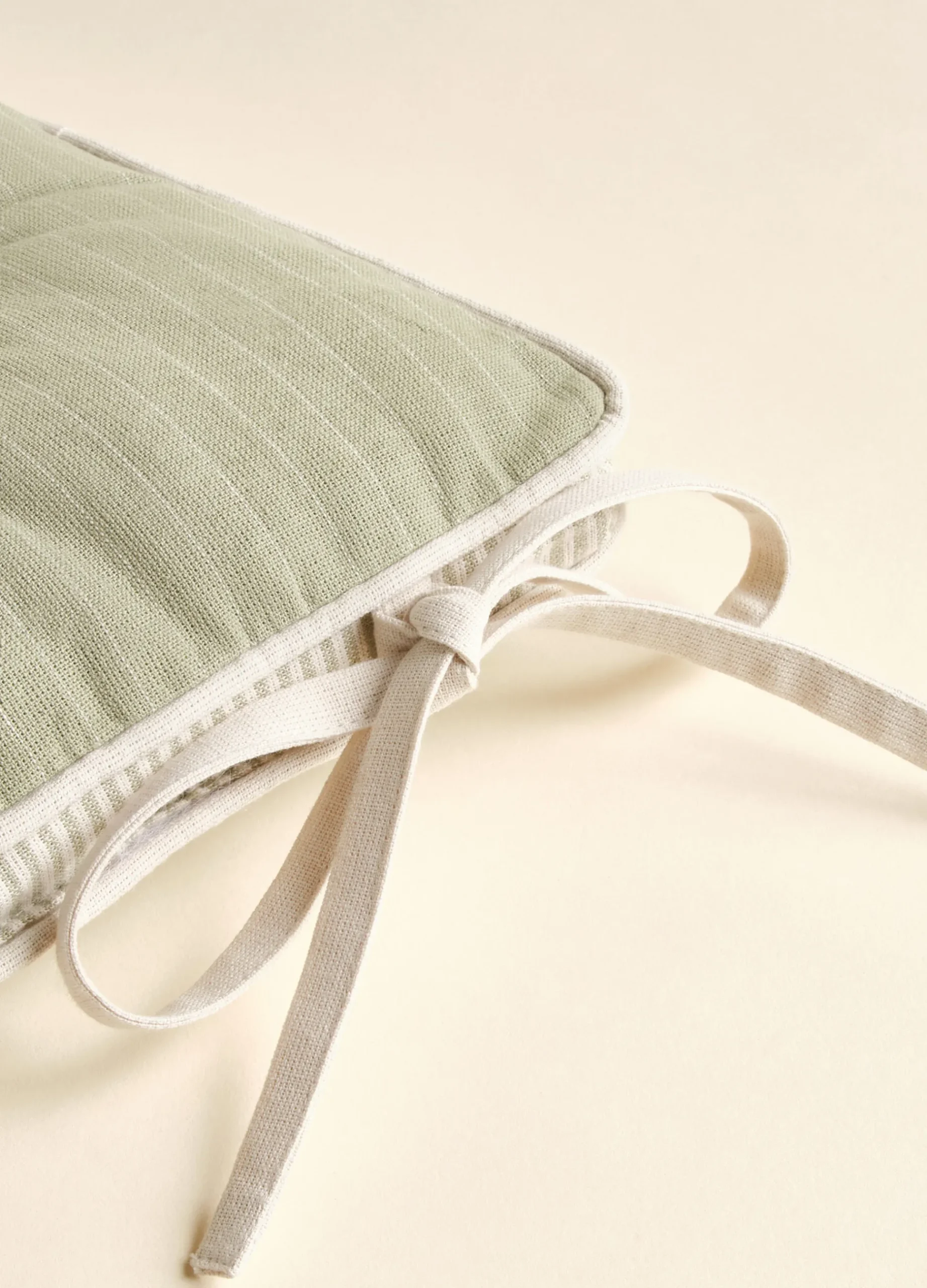 Cuscino coprisedia a righe quadrato*Croff New