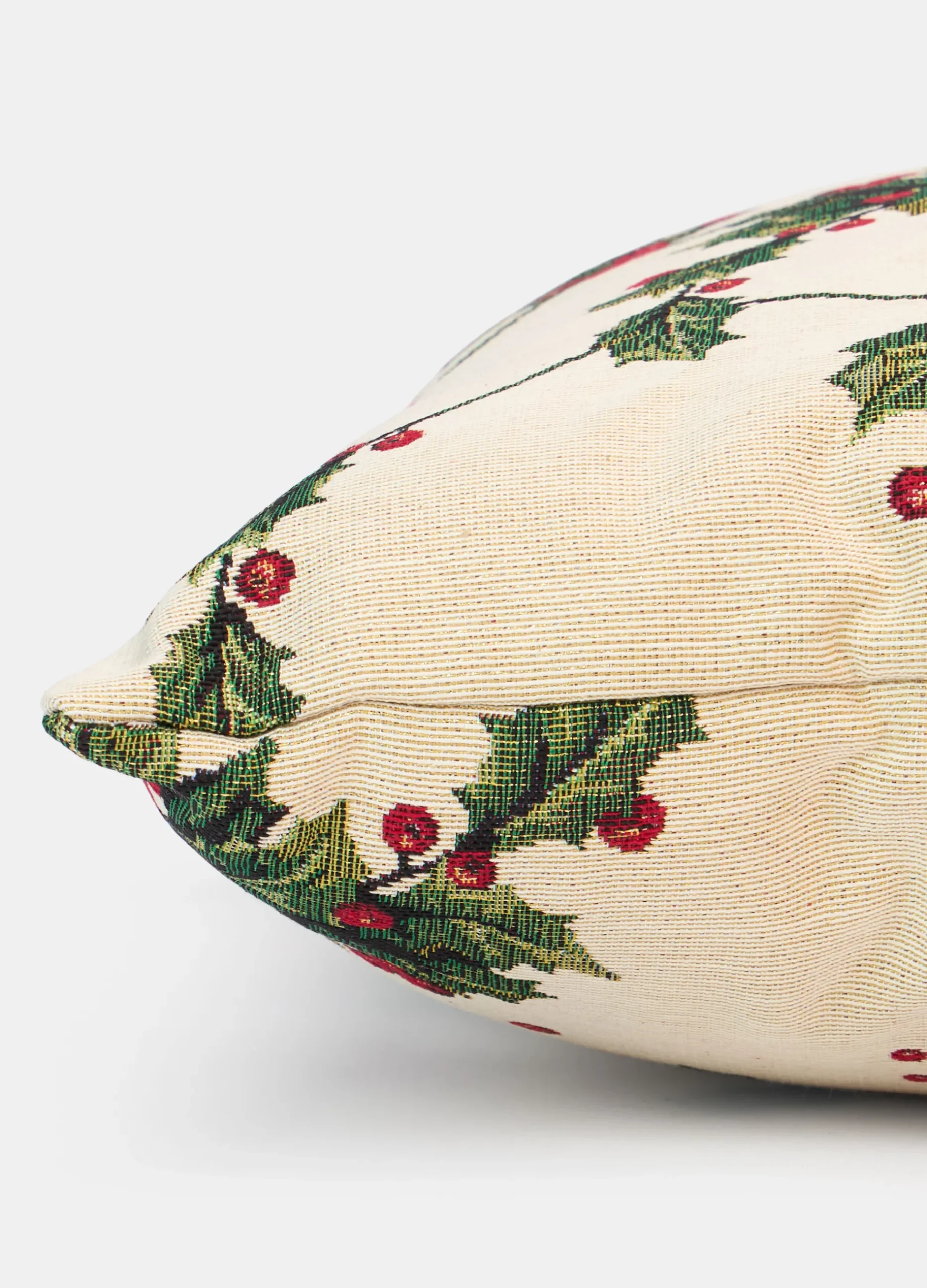 Cuscino imbottito con motivo jacquard*Croff
