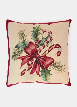 Cuscino imbottito con motivo jacquard*Croff Online