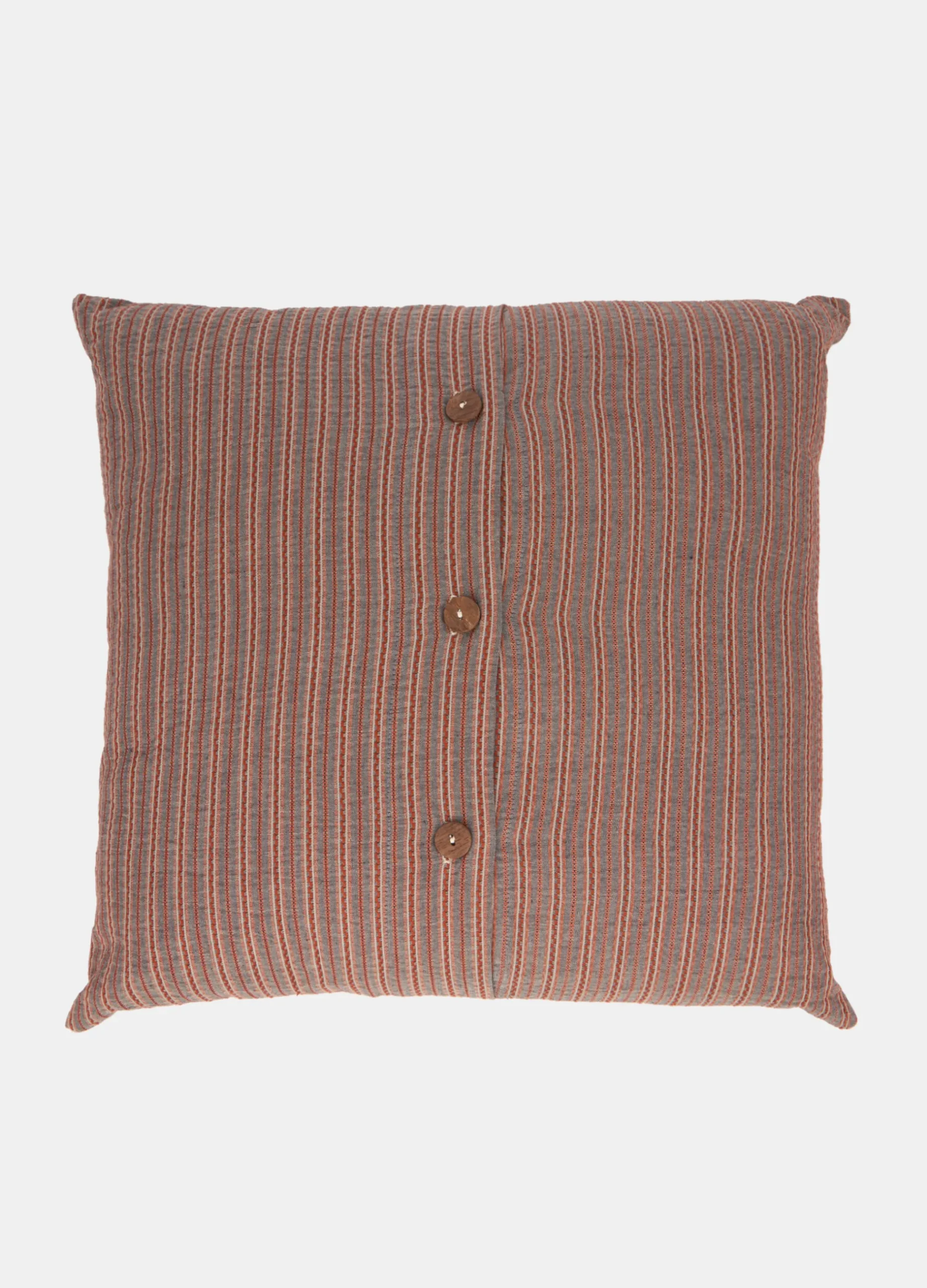 Cuscino imbottito in cotone a righe*Croff Sale