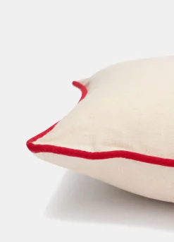 Cuscino Merry Christmas in cotone e lino*Croff Hot