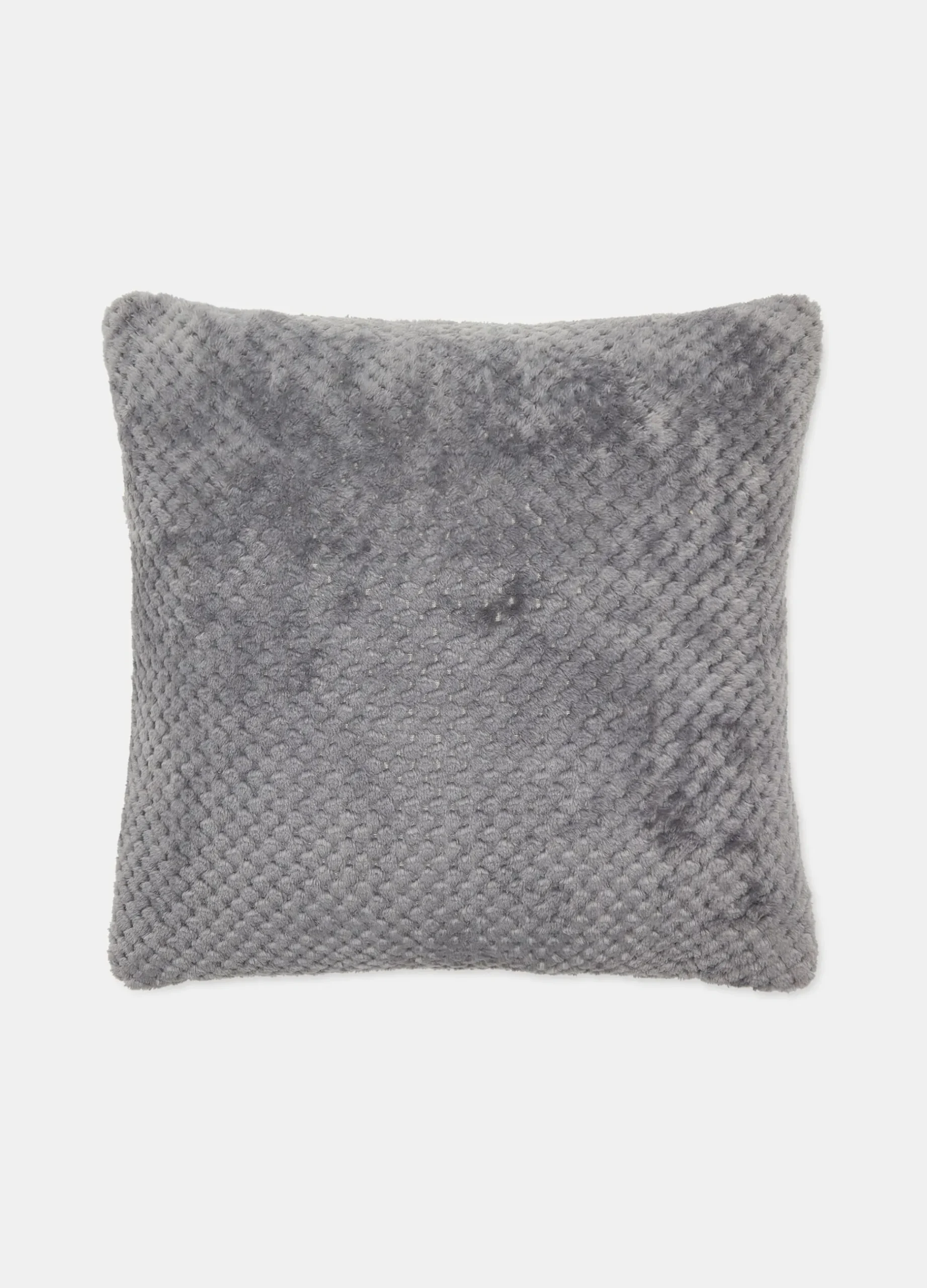 Cuscino quadrato in waffle tinta unita*Croff Sale