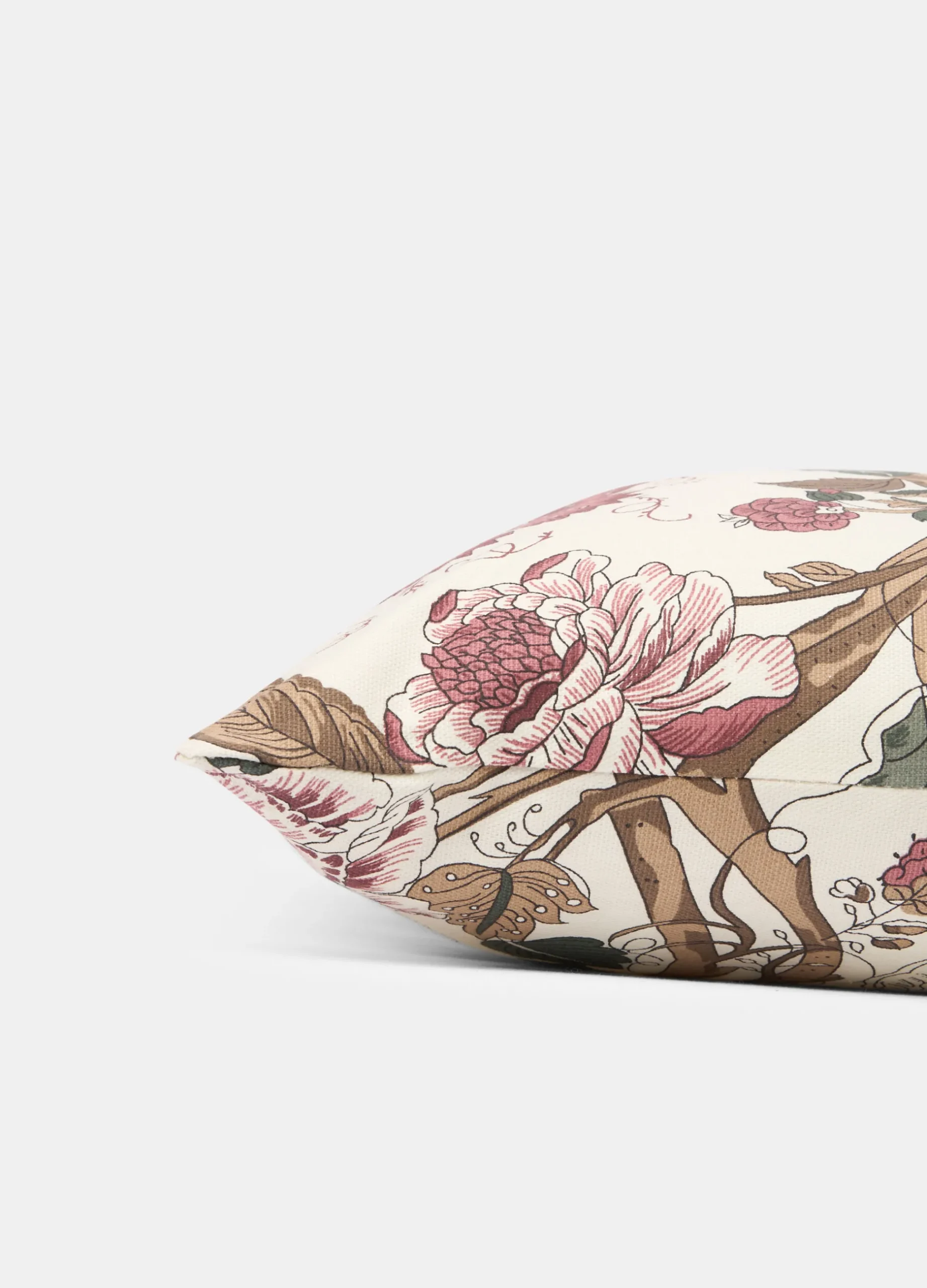 Cuscino rettangolare con stampa floreale*Croff Hot