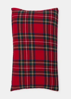 Cuscino rettangolare in cotone tartan*Croff Best