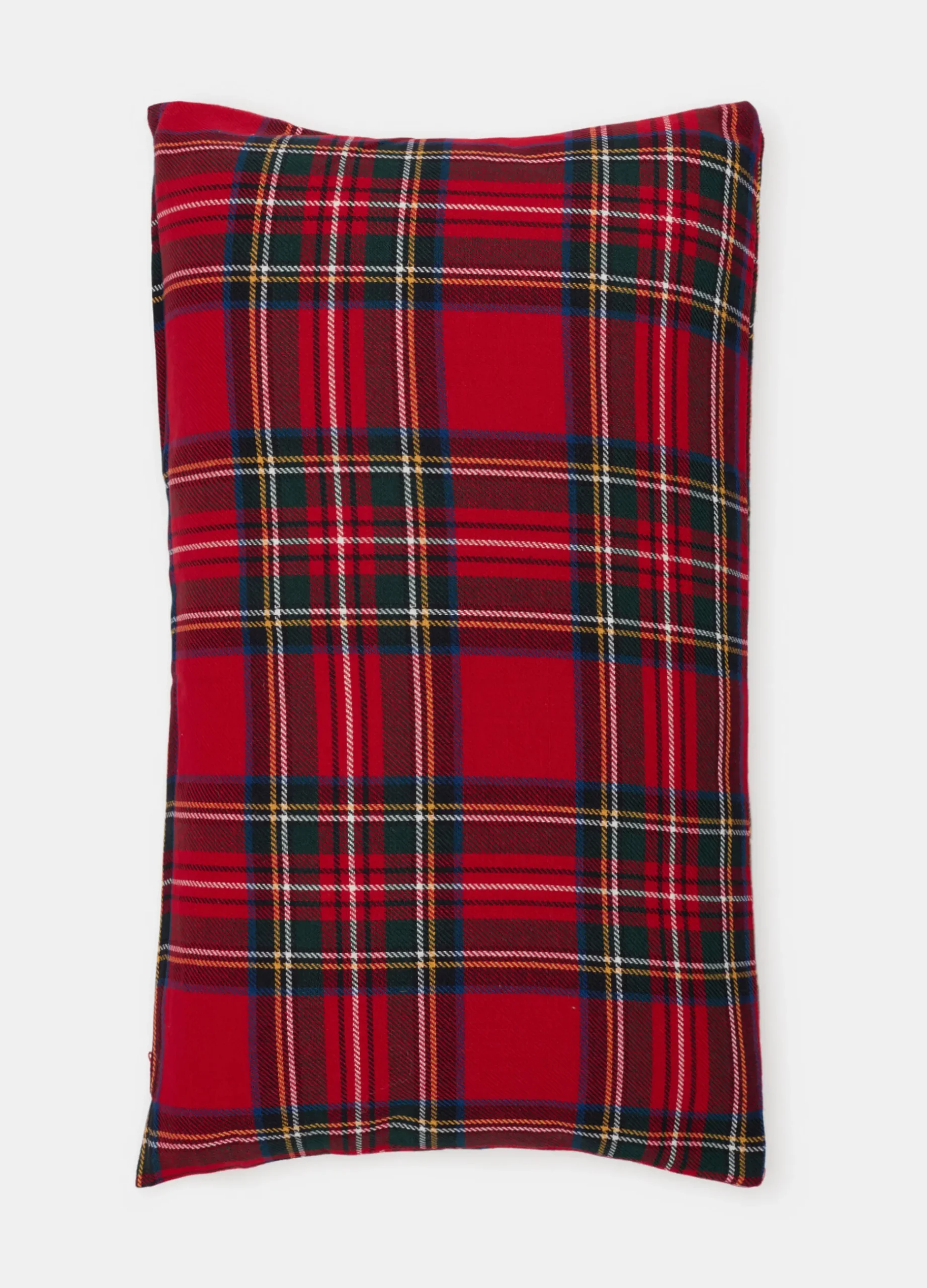 Cuscino rettangolare in cotone tartan*Croff Best