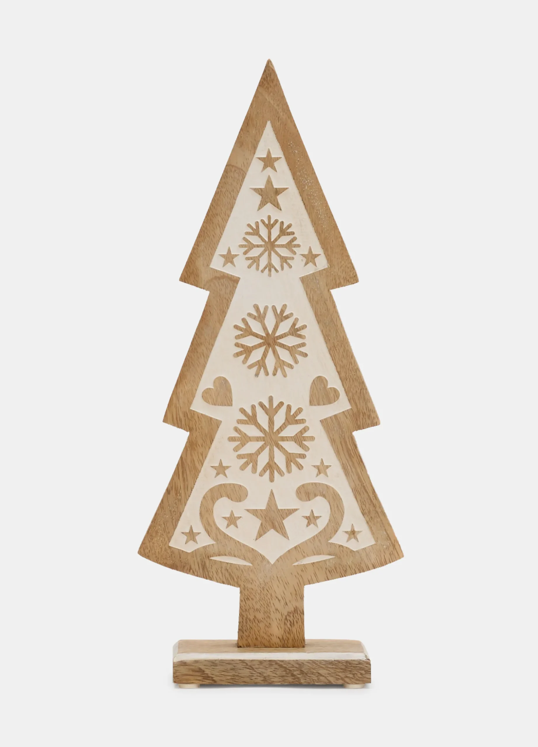 Decorazione albero grande in legno*Croff Best