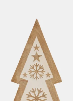 Decorazione albero grande in legno*Croff Best