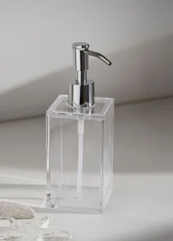 Dispenser sapone squadrato in plastica*Croff Hot