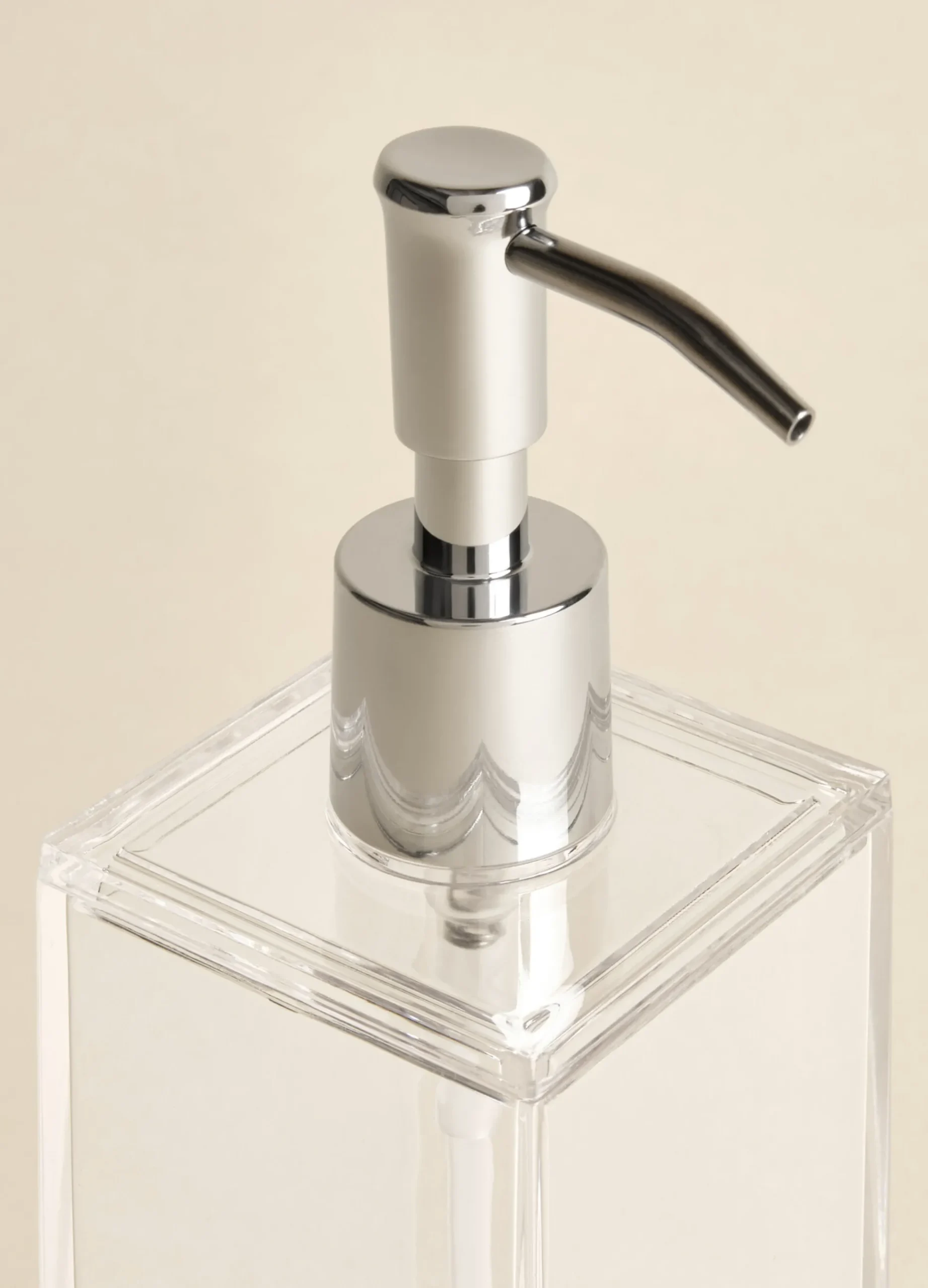 Dispenser sapone squadrato in plastica*Croff Hot