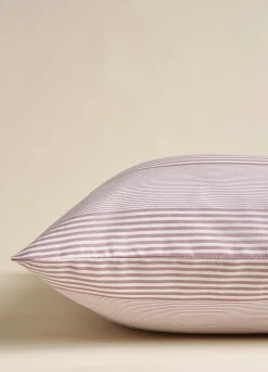 Federa in cotone a righe irregolari*Croff Clearance