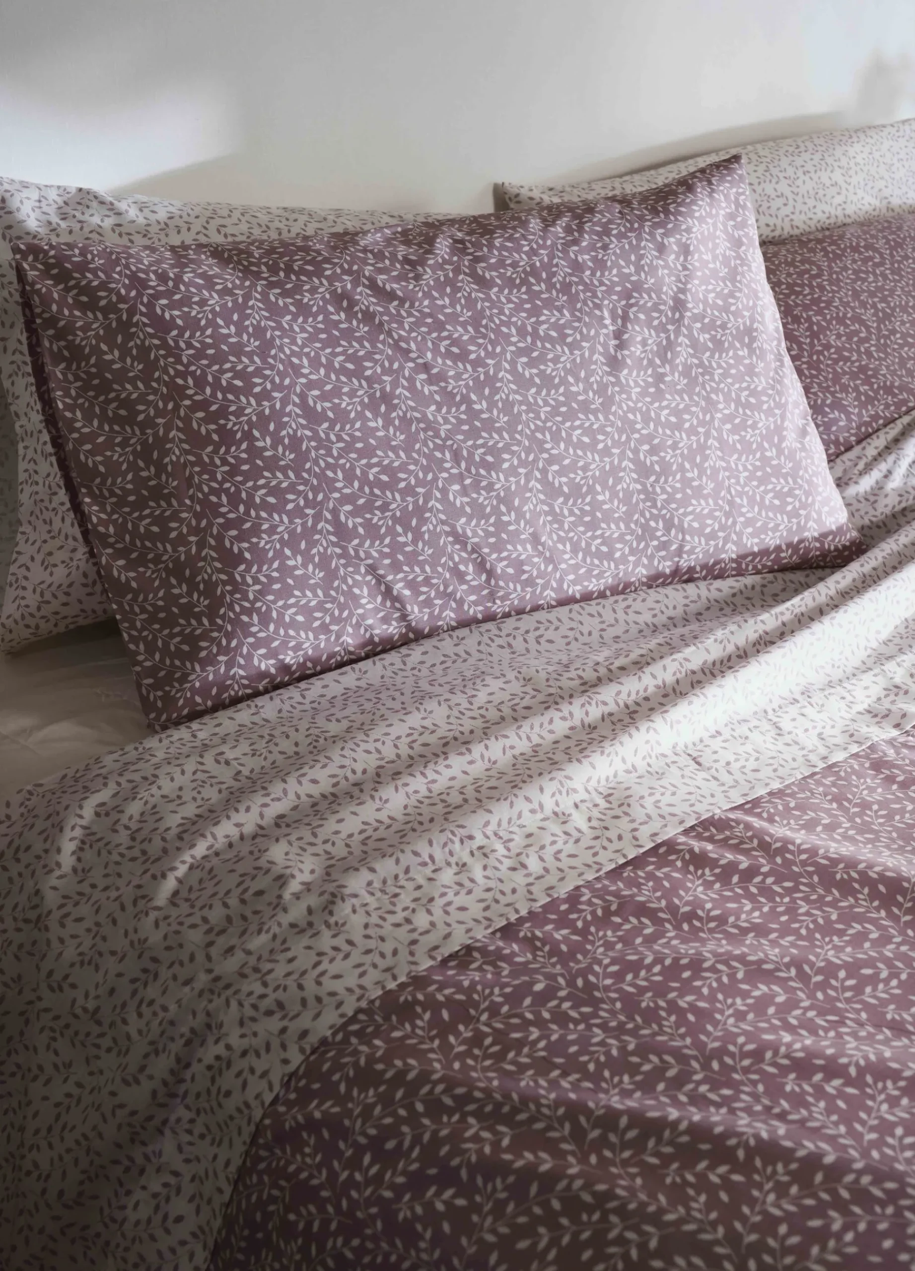 Federa in puro cotone con stampa floreale*Croff Hot