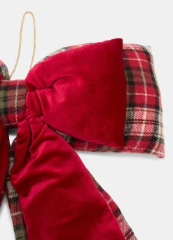 Fiocco tartan con laccetto*Croff