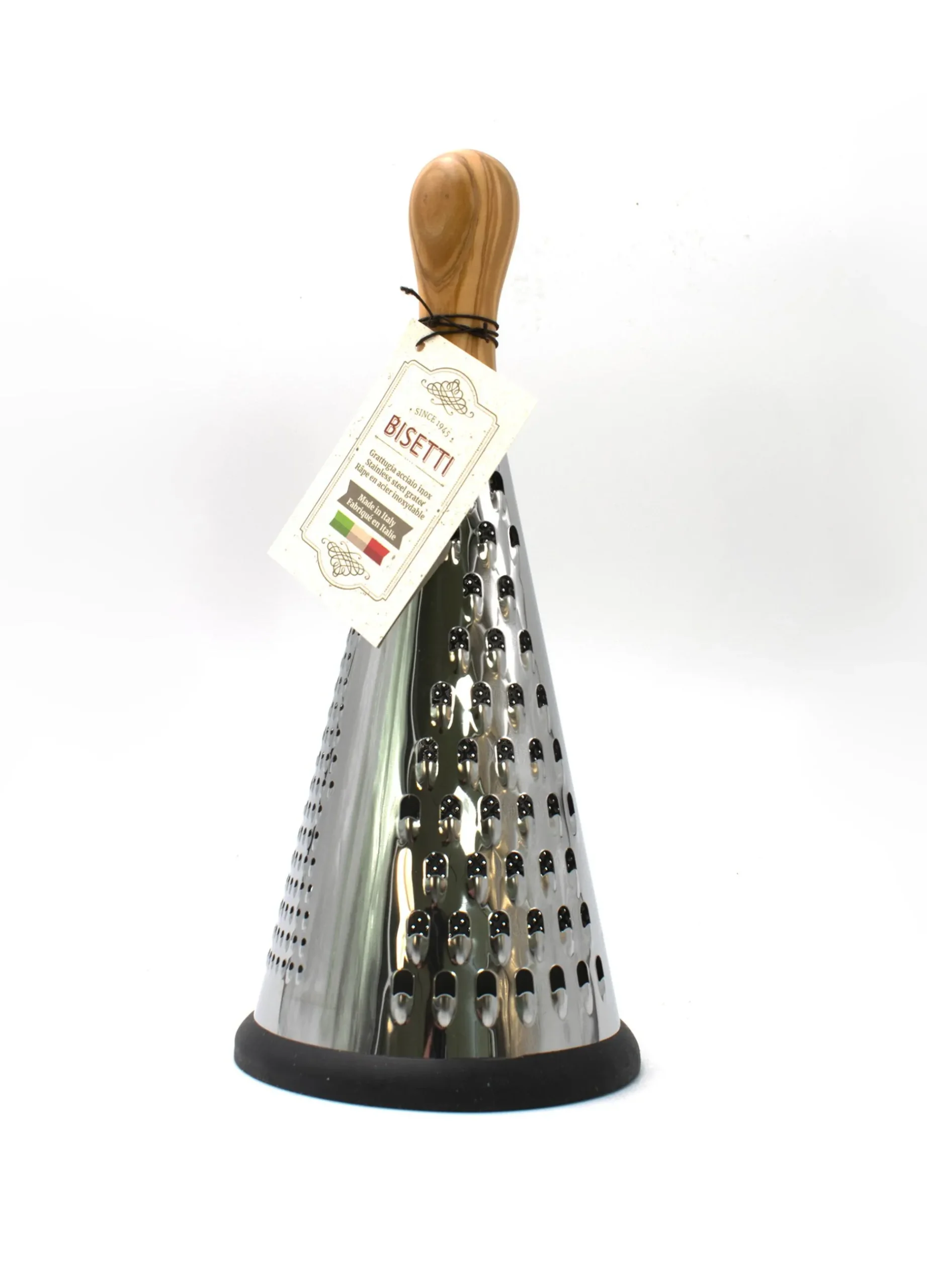Grattugia conica in acciaio con manico in legno di faggio massello*Croff Clearance