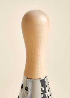 Grattugia conica in legno e acciaio inox Made in Italy*Croff Hot