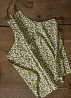 Grembiule in puro cotone bio con stampa*Croff Sale